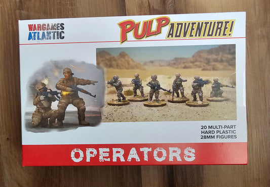 Wargames Atlantic Pulp Adventure Operations (*See Per Order Flat Rate Shipping)