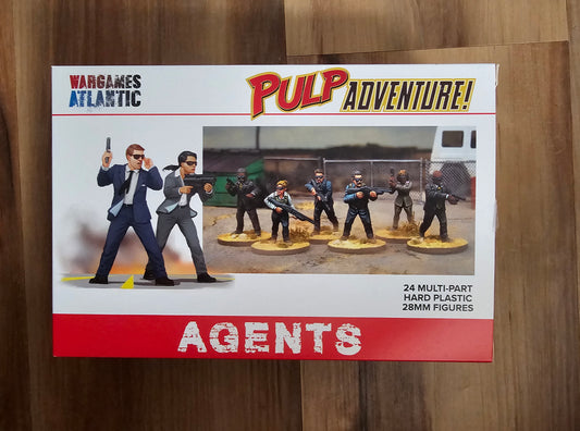 Wargames Atlantic Pulp Adventures Agents (*See Per Order Flat Rate Shipping)