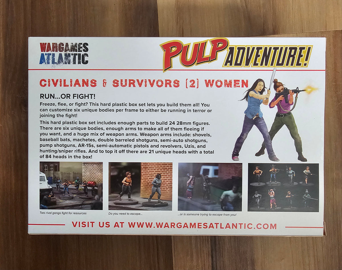 Wargames Atlantic Civilians & Survivors Women (*See Per Order Flat Rate Shipping)