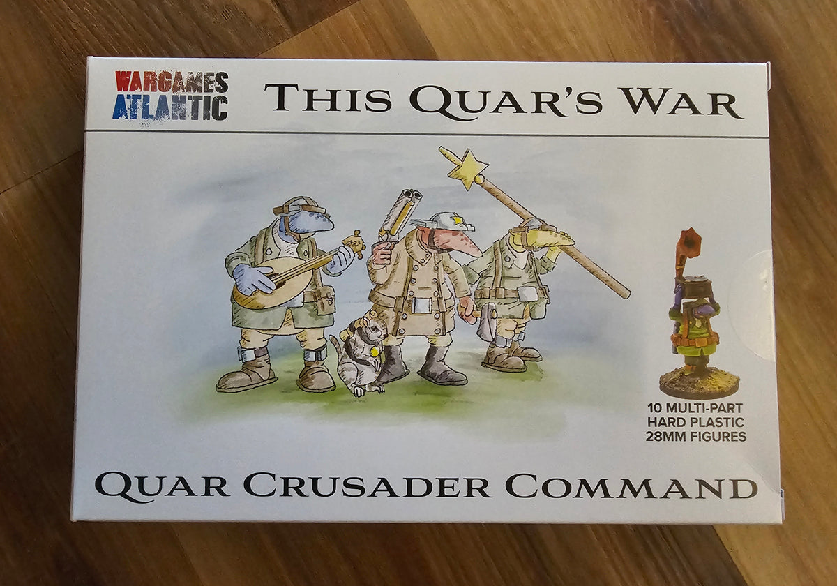 Wargames Atlantic Quar Crusader Command (*See Per Order Flat Rate Shipping)