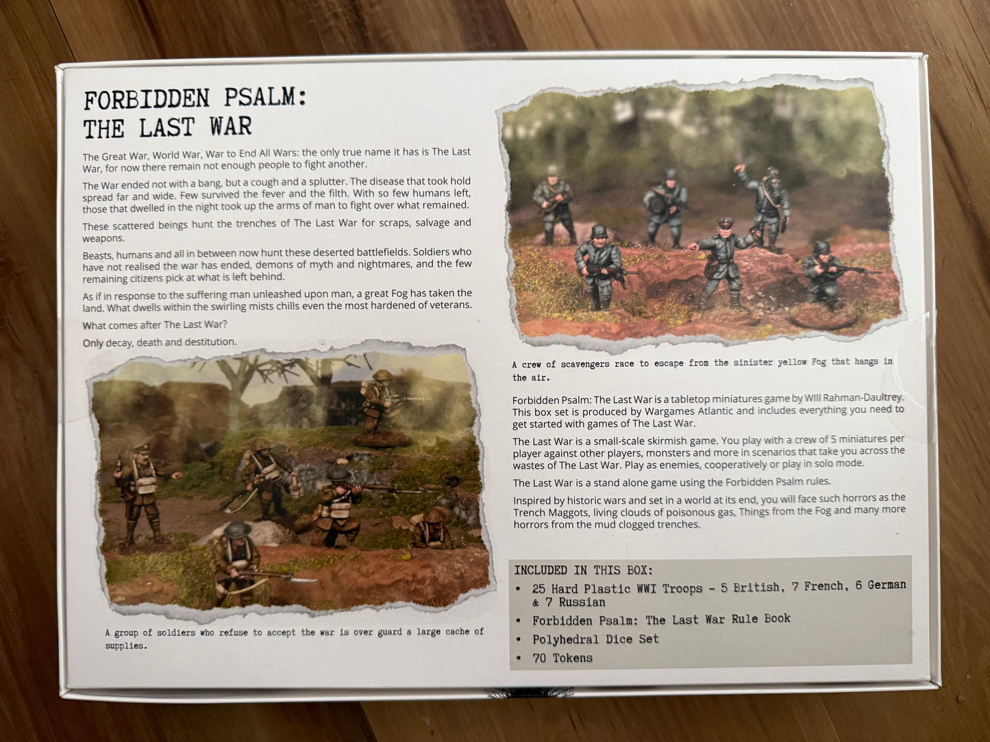 Wargames Atlantic The Last War (*See Per Order Flat Rate Shipping)