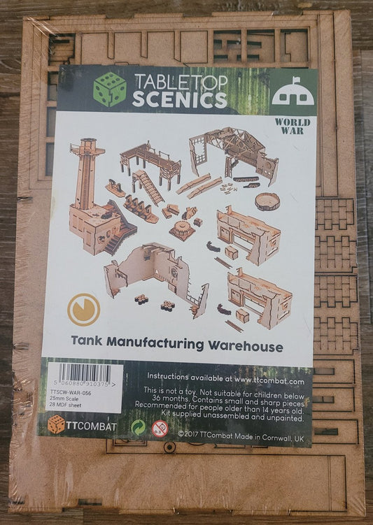 World War Scenery Tank Manufacturing Warehouse  (*See Per Order Flat Rate Shipping)