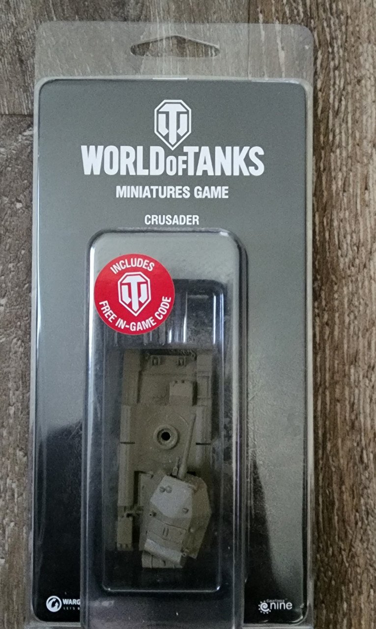 World of Tanks WOT46 Crusader MIniatures Games (*See Per Order Flat Rate Shipping)