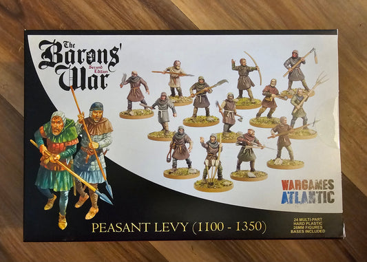 Wargames Atlantic Peasant Levy (1100-1350) (*See Per Order Flat Rate Shipping)