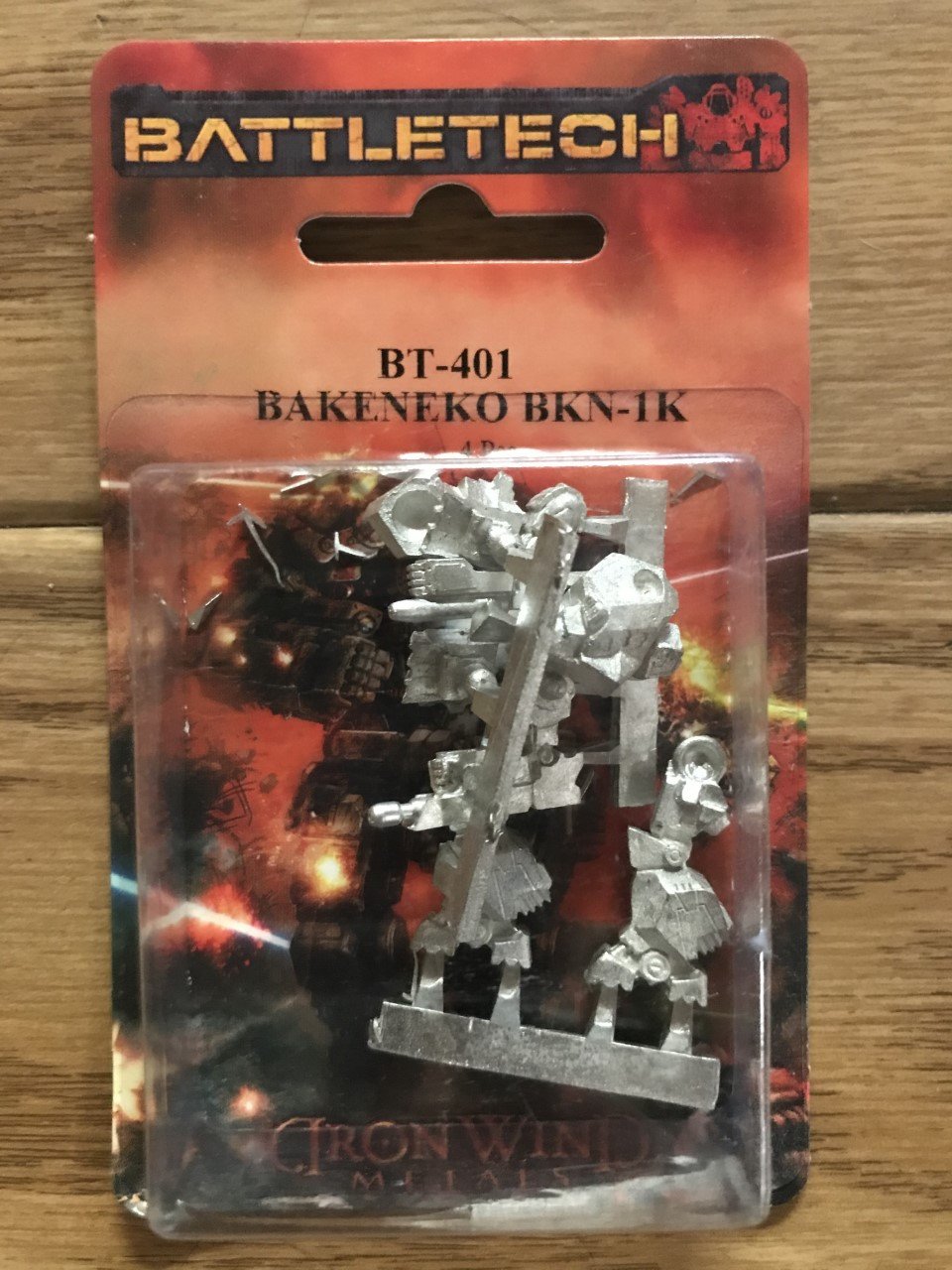 Battletech BT-401 Bakeneko BKN-1K (*See Per Order Flat Rate Shipping)