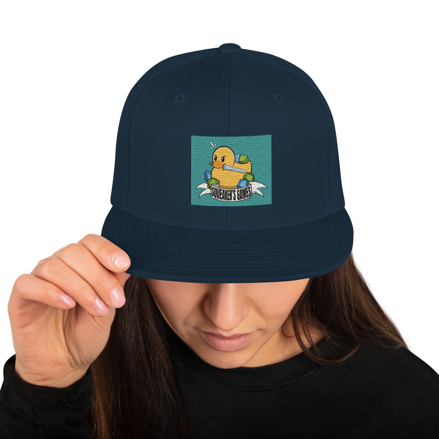 Squeakers Games Logo Snapback Hat