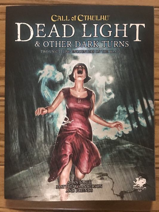 Call of Cthulhu RPG: Dead Light & Other Dark Turns  (*See Per Order Flat Rate Shipping)