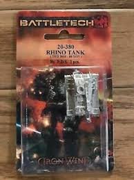 BattleTech 20-380 Rhino Tank (*See Per Order Flat Rate Shipping)