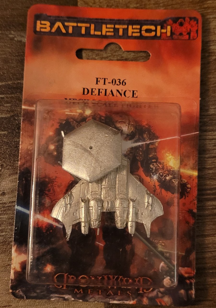 BattleTech FT-036 Defiance Mech Scale Fighter (*See Per Order Flat Rate Shipping)