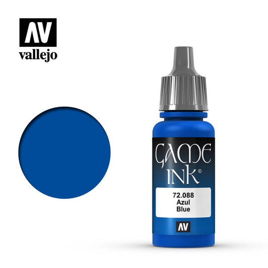 Vallejo Game Ink Blue 72088  (*See Per Order Flat Rate Shipping)