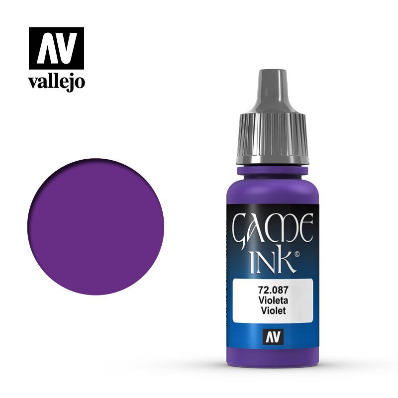 Vallejo Game Ink Violet 72087 (*See Per Order Flat Rate Shipping)