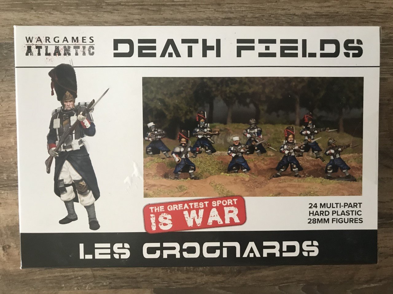 Wargames Atlantic Death Fields Les Grognards (*See Per Order Flat Rate Shipping)