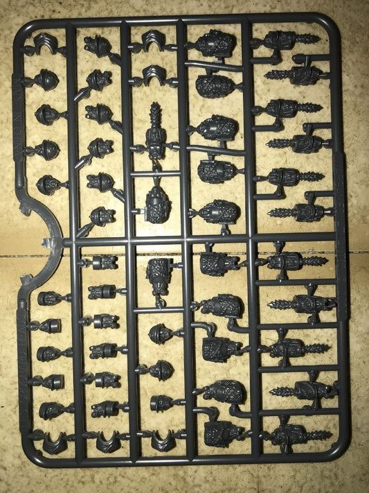 Death Fields Les Grognards 1 Head Sprue (*See Per Order Flat Rate Shipping)