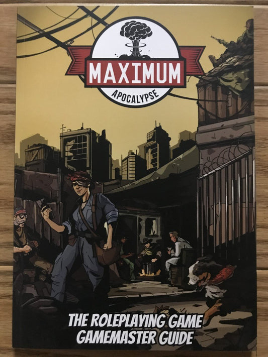 Maximum Apocalypse RPG: Gamemaster Guide (*See Per Order Flat Rate Shipping)