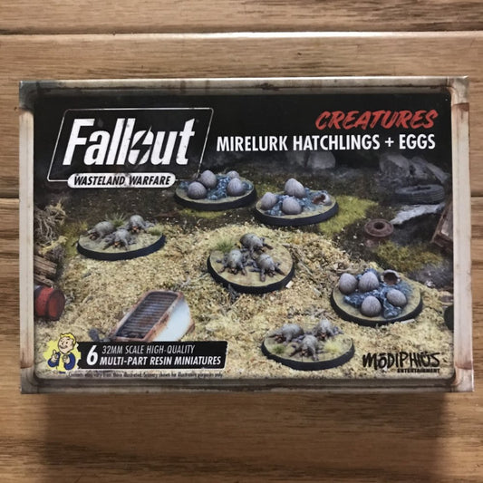 Fallout Wasteland Warfare - Mirelurk Hatchlings and Eggs (*See Per Order Flat Rate Shipping)