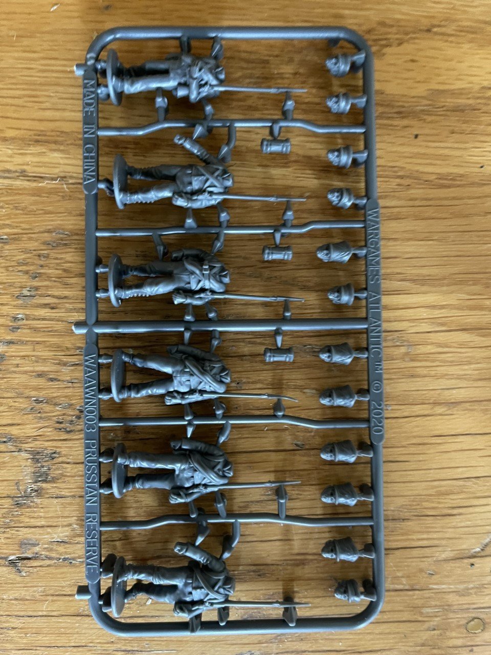 Napoleon's Wars: Prussian Reserve (1813-1815) 1 sprue 6 figures (*See Per Order Flat Rate Shipping)