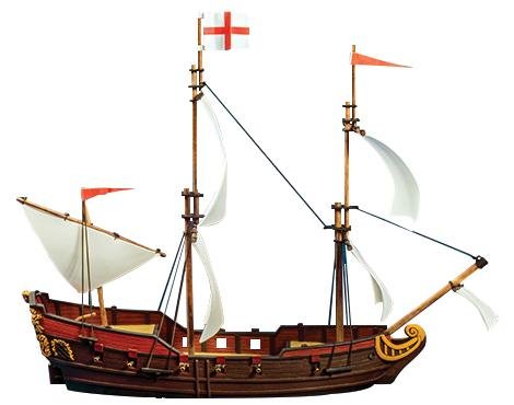 Blood & Punder Frigate Ship (Resin) (*See Per Order Flat Rate Shipping)
