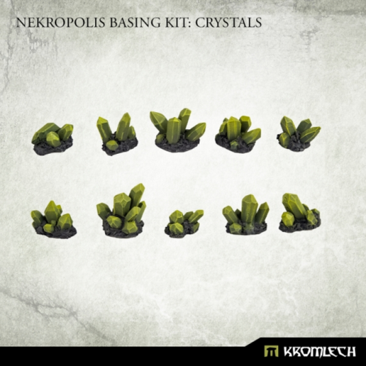 Kromlech Conversion Bitz Nekropolis Basing Kit Crystals (10) (*See Per Order Flat Rate Shipping)