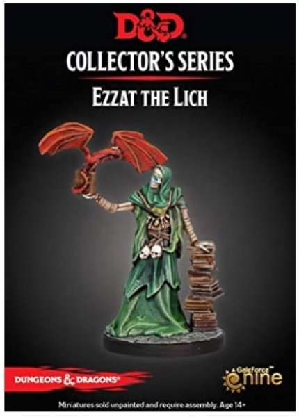 D&D Collector's Series Dungeon of the Mad made Ezzat the Lich