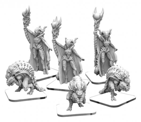 Monsterpocalypse Mini Game Hexchantress Void Maulers (*See Per Order Flat Rate Shipping)