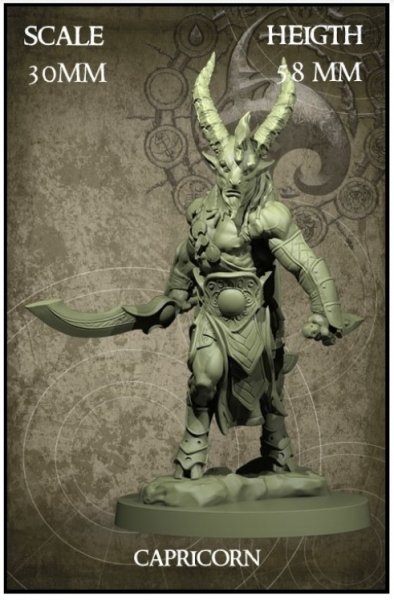 Yedharo Model Kit Capricorn (30mm Scale) (*See Per Order Flat Rate Shipping)