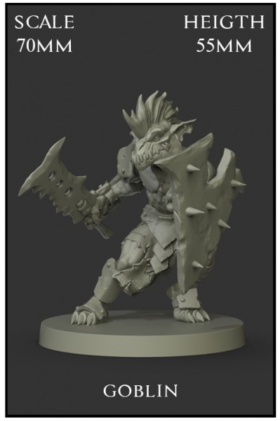 Yedharo Model Kit Goblin (70mm Scale) (*See Per Order Flat Rate Shipping)