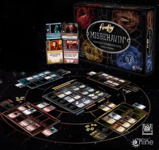 Firefly Misbehavin Deck Building Game (*See Per Order Flat Rate Shipping)