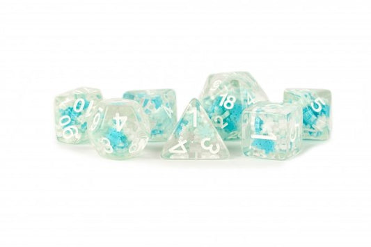 MDG 16mm Resin Poly Dice Set Snowflake Dice (*See Per Order Flat Rate Shipping)