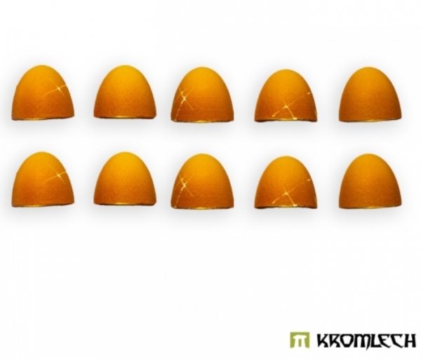 Kromlech Conversion Bitz Heresy Shoulder Pads  Clean (10) (*See Per Order Flat Rate Shipping)