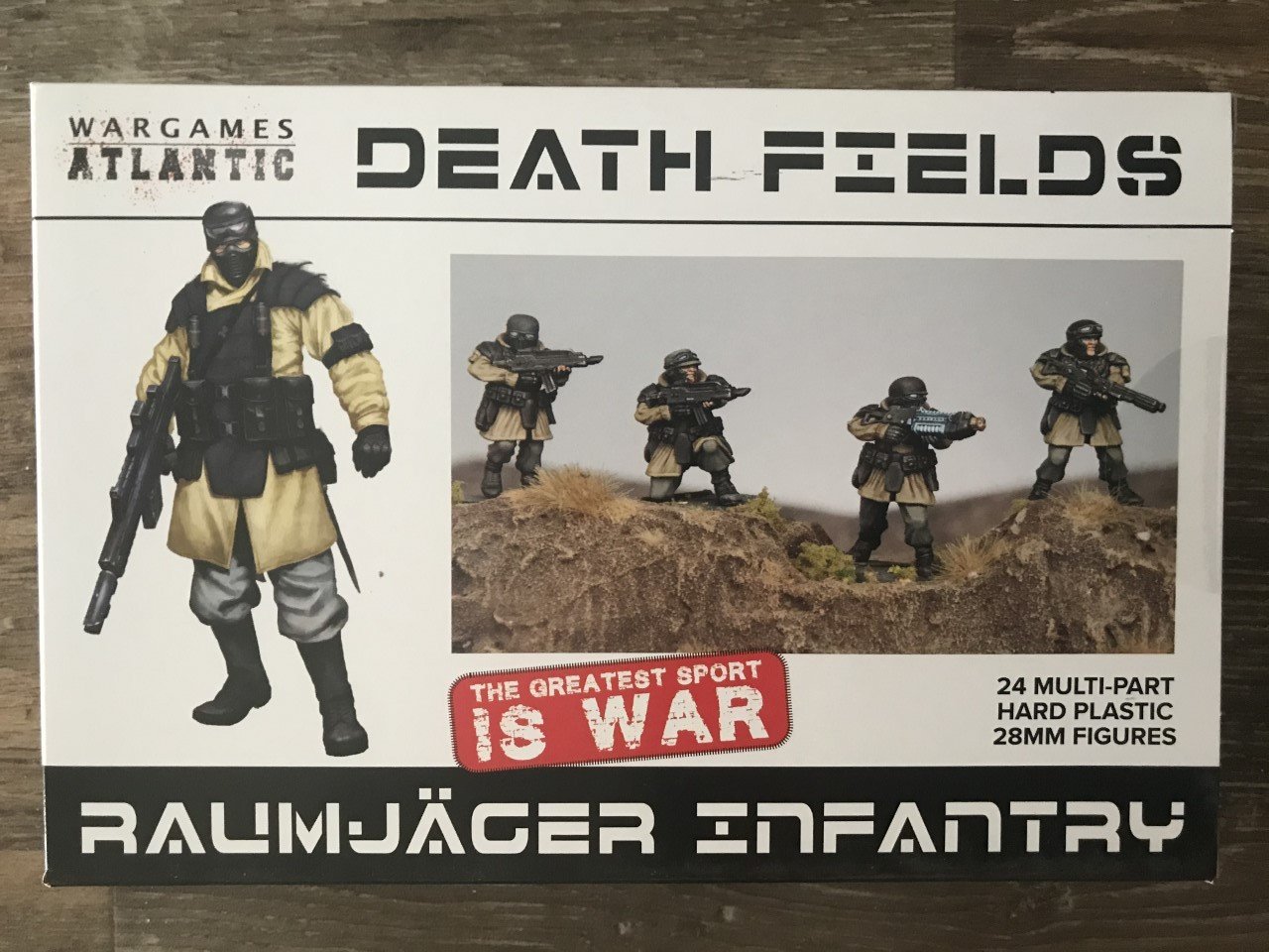 Death Fields Raumjager Infantry Imperial Guard Box (*See Per Order Flat Rate Shipping)