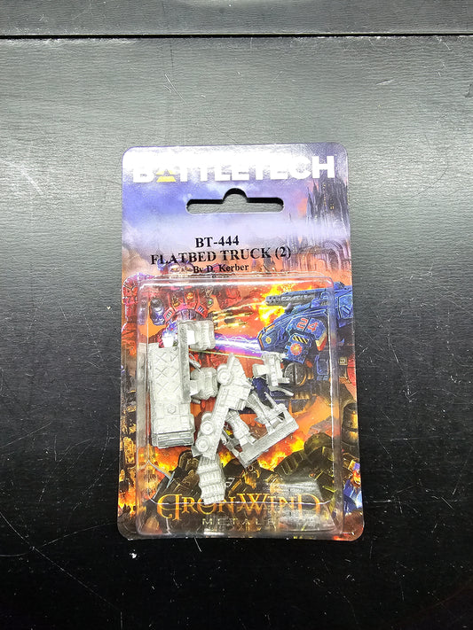 Battletech BT-444 Flatbed Truck (2)(*See Per Order Flat Rate Shipping)