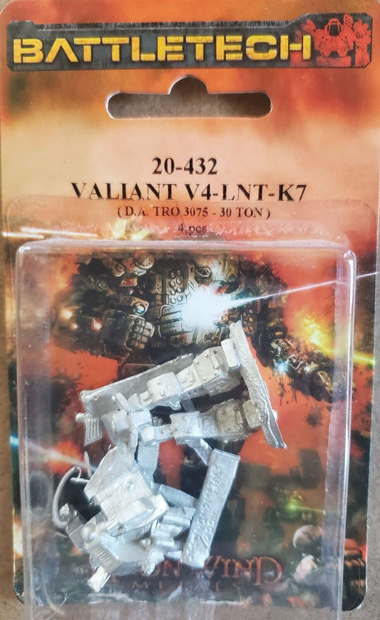 BattleTech Miniatures 20-432 Valiant V4-LNT-K7 (*See Per Order Flat Rate Shipping)