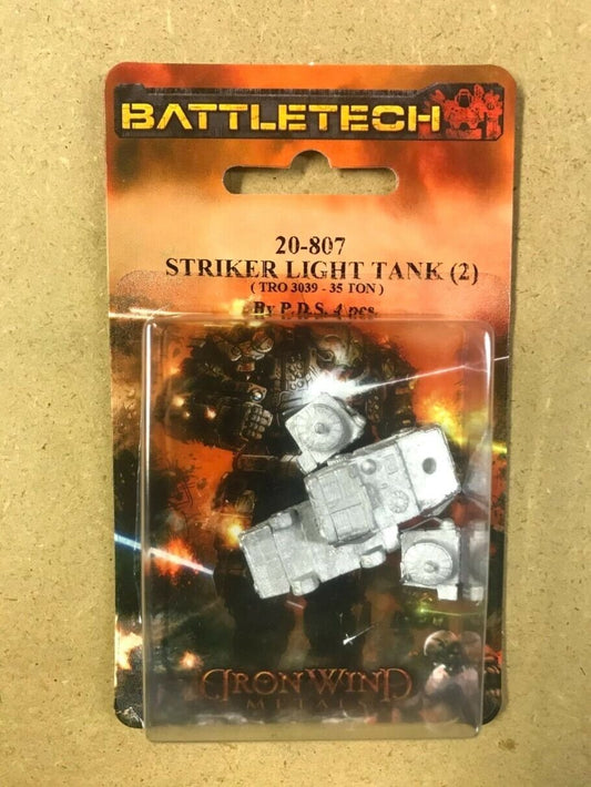 BattleTech 20-807 Striker Light Tank (2)(*See Per Order Flat Rate Shipping)