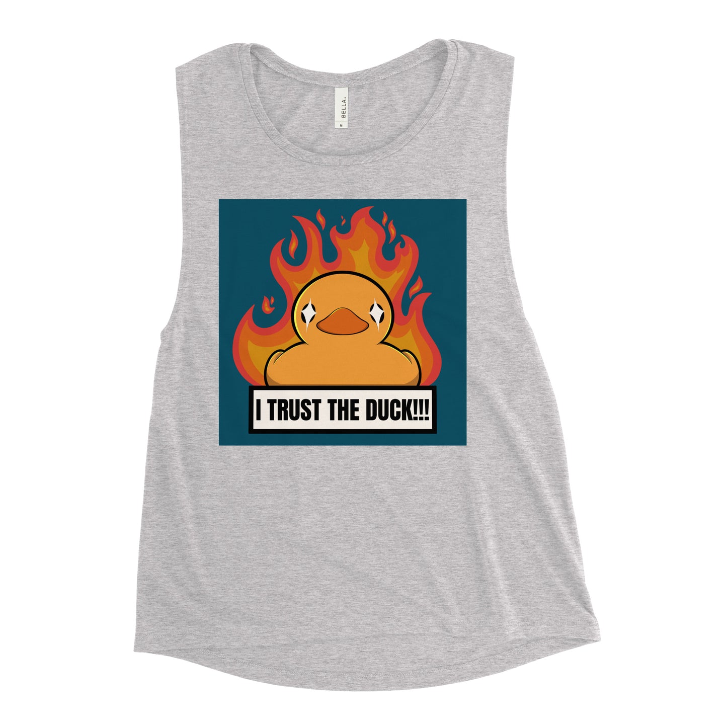 I trust the Duck!!! Ladies’ Muscle Tank