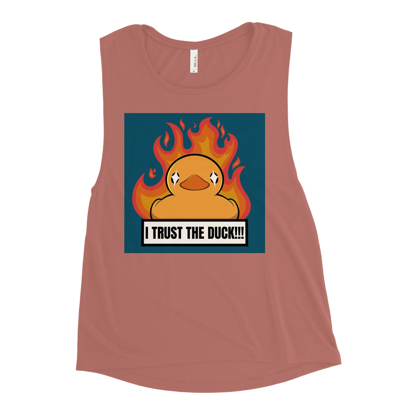 I trust the Duck!!! Ladies’ Muscle Tank