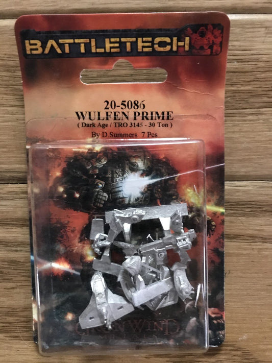 BattleTech 20-5086 Wulfen Mech (*See Per Order Flat Rate Shipping)